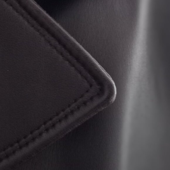 ' G-III Apparel' 'SIENA' Butter soft Dark Brown Leather Jacket Size M NWOT - Picture 6 of 13